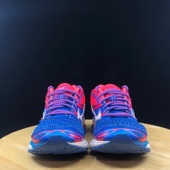 Mizuno Womens Wave Inspire 13 410878 4V13 Blue Pink Running Shoes Size 8 D - Picture 3 of 8